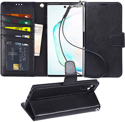 Arae Wallet Case for Samsung Galaxy Note 10