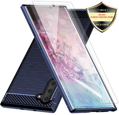 Dahkoiz Slim TPU Bumper Galaxy Note 10 Cover Flexible Protector