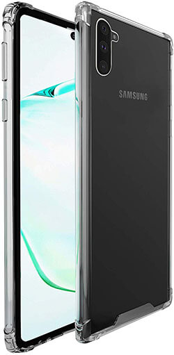 AmCase Samsung Galaxy Note 10 Clear Case