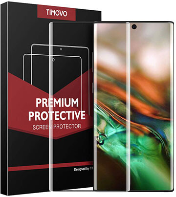 TiMOVO 3D Curved Samsung Galaxy Note 10 Screen Protector