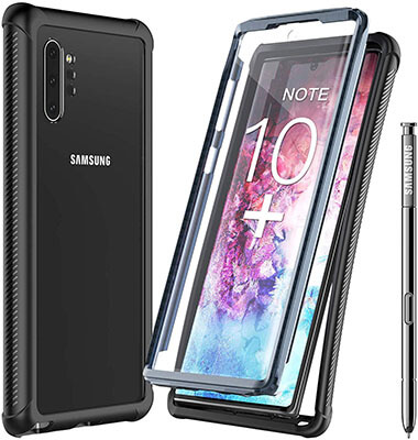 Temdan Galaxy Note 10+ Plus 5G Case and Screen Protector