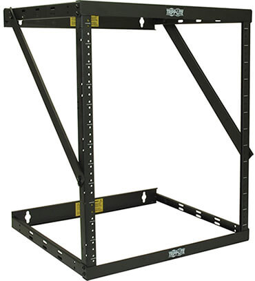 TRIPP LITE Expandable Wall-Mount 2-Post Open Frame Rack