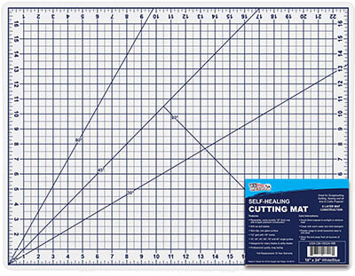 U.S. Art Supply 18" x 24" Double-Sided Durable Non-Slip Cutting Mat