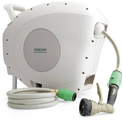 HOSELINK Automatic Retractable Garden Hose Reel