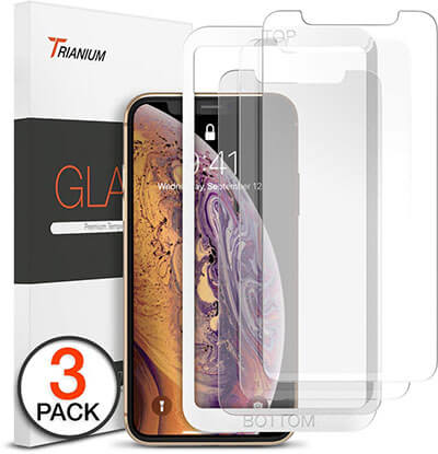 Trianium Apple iPhone 11 Pro, XS, & X Screen Protector