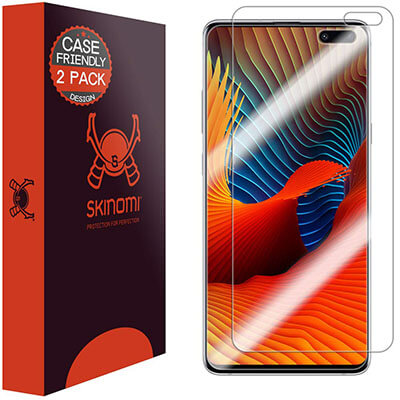 Skinomi TechSkin Clear Screen Protector for Samsung Galaxy S10 5G