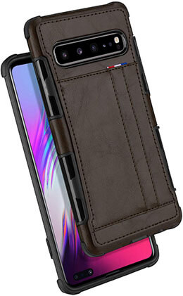 GOOSPERY Leather Wallet Cover for Samsung Galaxy S10 5G