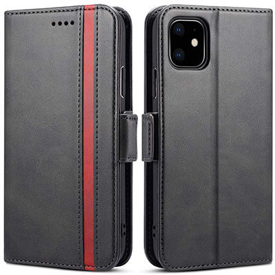 Rssviss Protective Leather iPhone 11 Case