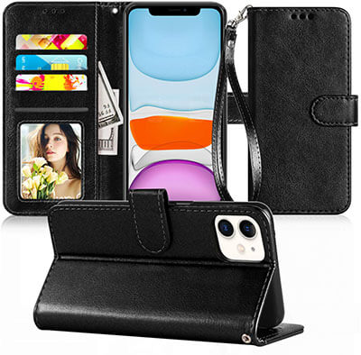 Innge Phone Case for iPhone 11 Flip Wallet Case