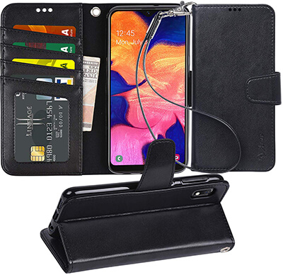 Arae Wallet Case for Samsung Galaxy A10E