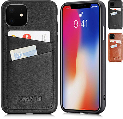 KAVAJ Wallet Case for iPhone 11