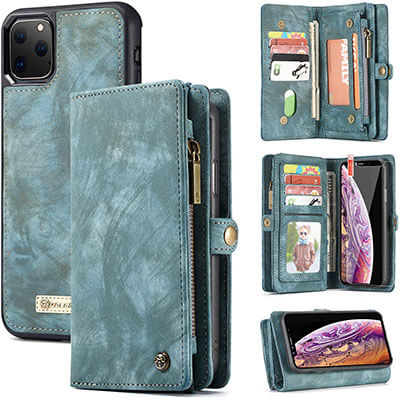 Zttopo 2 in 1 Detachable Magnetic 11 iPhone 11 Pro Wallet Case