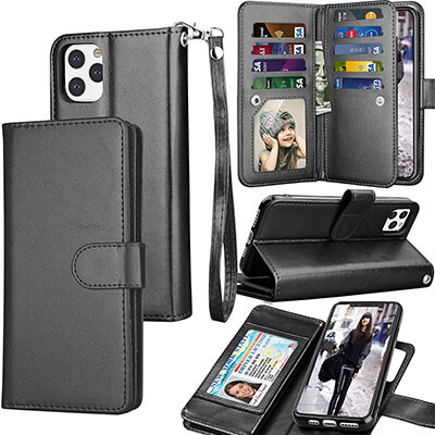 Tekcoo Folio Flip Wallet Case for iPhone 11 Pro / iPhone11 Pro