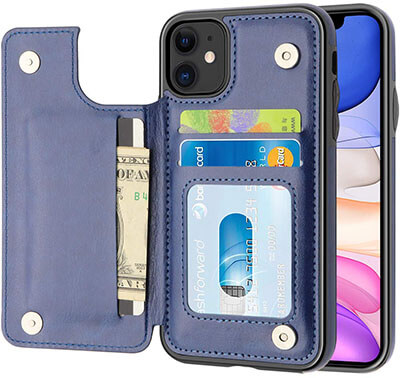 MMHUO Wallet Case for iPhone 11