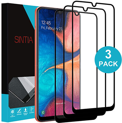 SINTIA Full Coverage Galaxy A50 Tempered Glass Screen