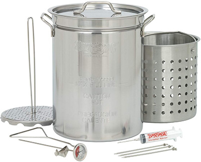 Bayou Classic Stainless Steel Turkey Fryer