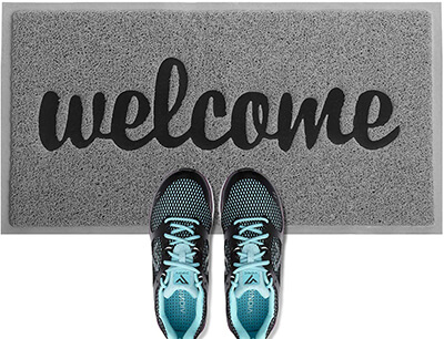 ANKO Outdoor Welcome Mat