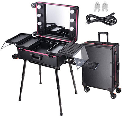 AW Rolling Makeup Case