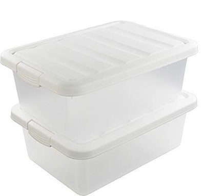 Wekiog Versatile Storage Organizer Plastic Bins