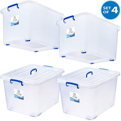 Randomgrounds Large Durable Storage Box 24 Gal