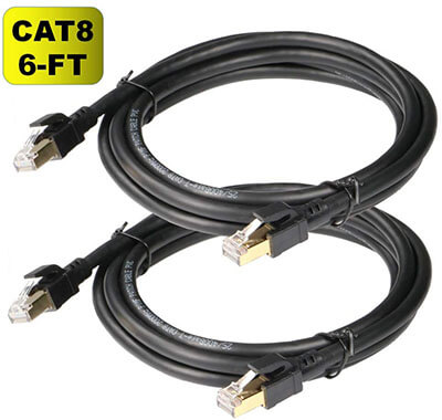 Kablink Outdoor Indoor, High-Speed Cat 8 RJ45 LAN Internet Cable