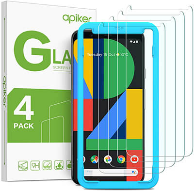 Apiker Google Pixel 4 Tempered Glass Screen Protector