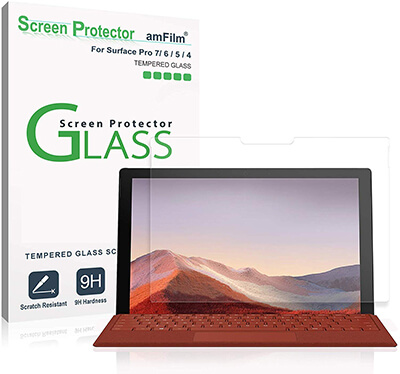 Amfilm Screen Protector for Surface Pro 7, 6, 5, and 4