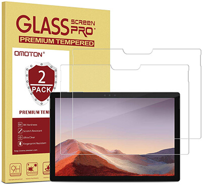 OMOTON Screen Protector for Surface Pro7, 6, 5 and 4