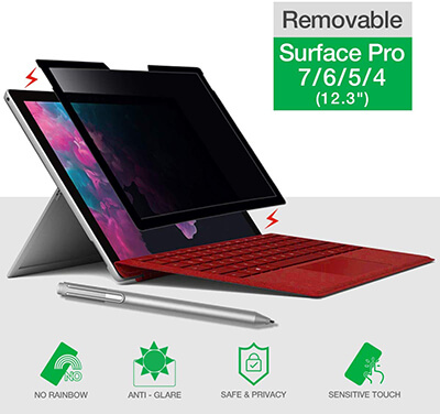 Bylure Surface Pro-privacy Screen Protector