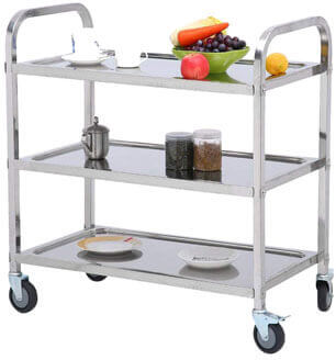 Stainless Steel Kitchen Cart