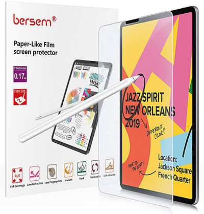 BERSEM Anti-Glare for iPad Pro 11 Paperlike Screen Protector