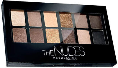 Maybelline Eyeshadow Palette, the Nudes