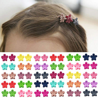 Elesa Miracle 60pcs Baby Girl Hair Claw Clips