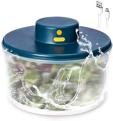 BORNKU Electric Salad Spinner