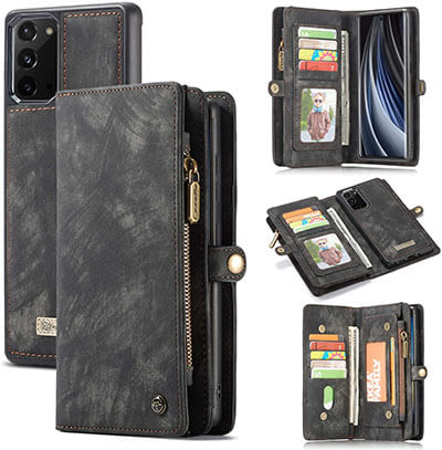 AKHVRS Galaxy Note 20 Wallet Case