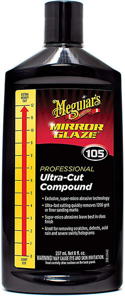 Meguiar's M10508 Mirror Glaze Ultra-Cut Compound