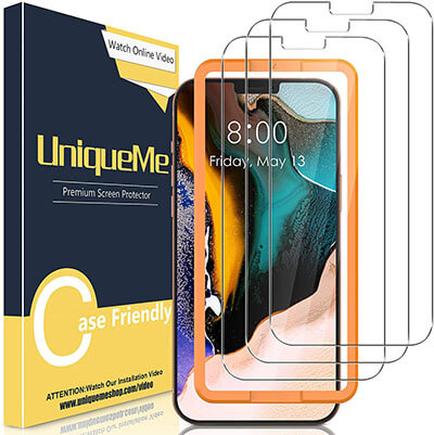 Tempered Screen Glass for Apple iPhone 12 Pro Max 6.7 inch Protection by UniqueMe