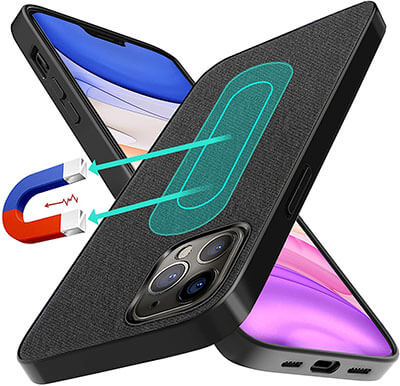 UNIOTEK Magnetic Case for iPhone 12 Pro Max