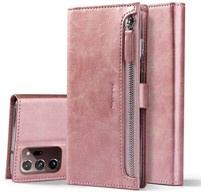 Darolin Premium Leather Flip Wallet Case Samsung Galaxy Note 20 Ultra 6.9 inch 5G