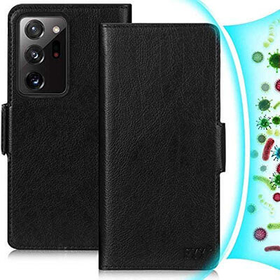 Protective Leather Wallet Case for Galaxy Note 20 Ultra 6.9 inch by FYY